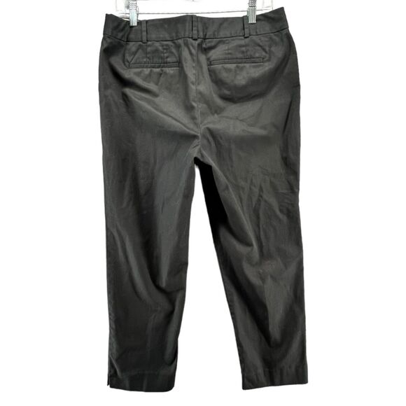 Talbots Pants Womens 10 The Perfect Crop Stretch Spandex Cropped Comfort Capri - Picture 4 of 11